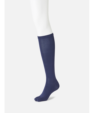 【美脚Labo】綿五本指着圧ハイソックス