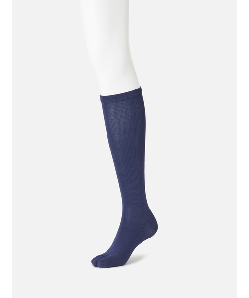 【美脚Labo】綿五本指着圧ハイソックス