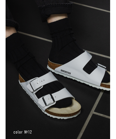 【Tabio MEN】ベーシック太リブショートソックス(27.0～29.0cm)