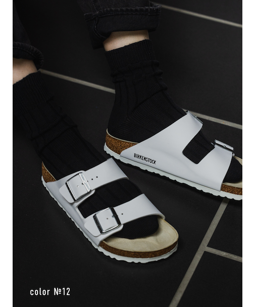 【Tabio MEN】ベーシック太リブショートソックス(27.0～29.0cm)