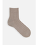 【Tabio MEN】ベーシック太リブショートソックス(27.0～29.0cm)