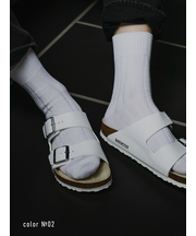 【Tabio MEN】ベーシック太リブショートソックス(23.0～25.0cm)