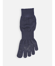 【綿100%】ゴム長五本指ショートソックス(21~22cm)