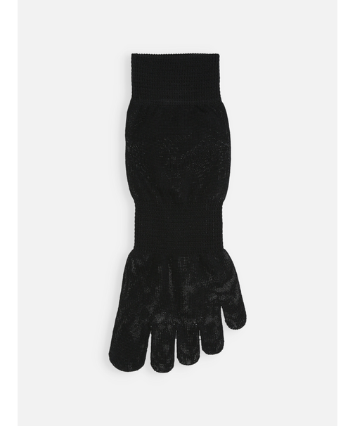 【綿100%】ゴム長五本指ショートソックス(25～26cm)