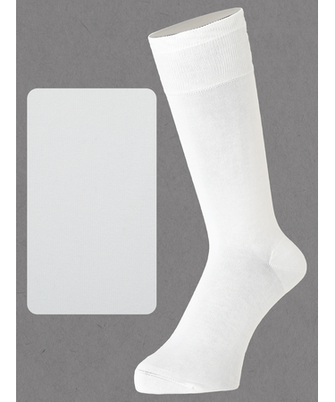 【Tabio MEN】連続シルケット無地レギュラー丈ソックス(27.0～29.0cm)