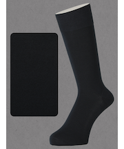 【Tabio MEN】連続シルケット無地レギュラー丈ソックス(27.0～29.0cm)