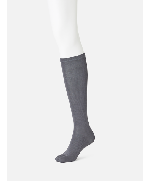 【美脚Labo】綿五本指着圧ハイソックス(24.0～26.0cm)