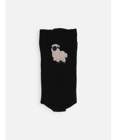 ワッペン風刺繍ソックス