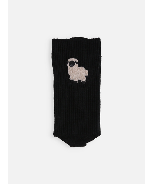 ワッペン風刺繍ソックス