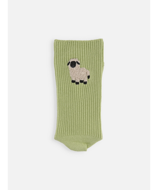 ワッペン風刺繍ソックス