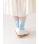 ワッペン風刺繍ソックス