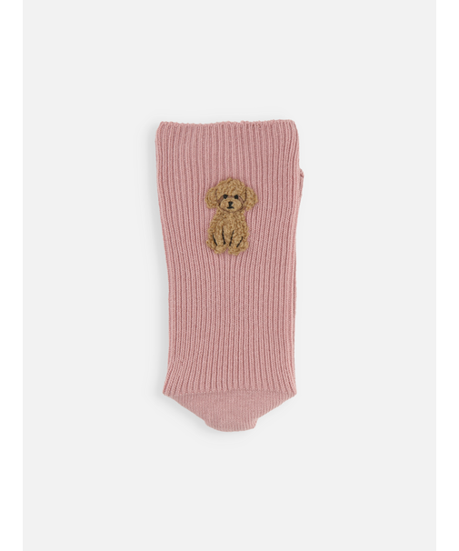 ワッペン風刺繍ソックス