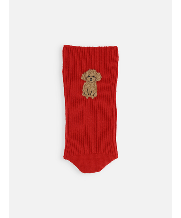 ワッペン風刺繍ソックス