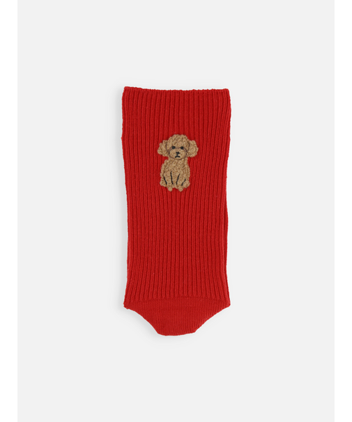 ワッペン風刺繍ソックス