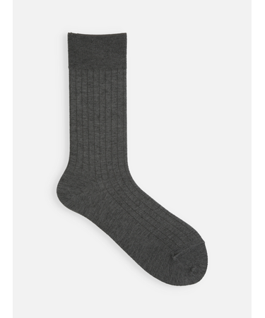 毛混薄手9×2リブスリーク