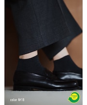 【Tabio MEN】パワーフィットスニーカー丈ソックス(27.0～29.0cm)