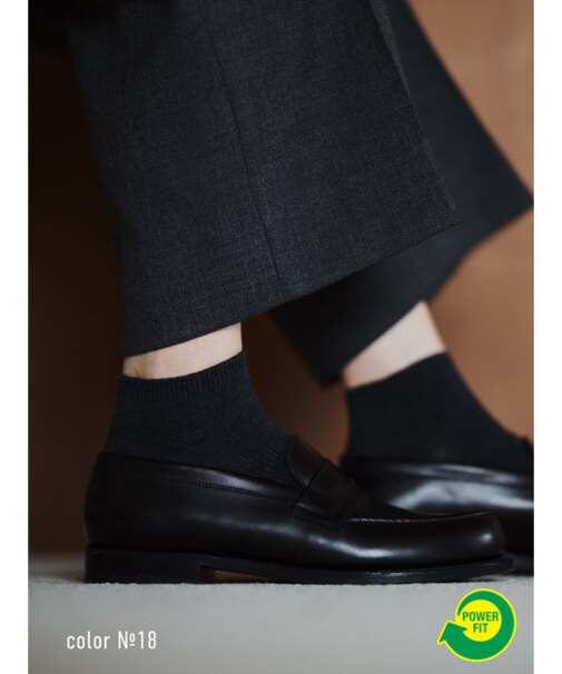 【Tabio MEN】パワーフィットスニーカー丈ソックス(27.0～29.0cm)
