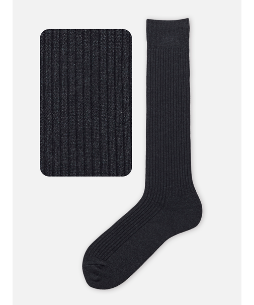 【Tabio MEN】パワーフィットハイソックス(27.0～29.0cm)