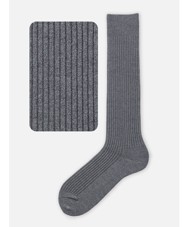 【Tabio MEN】パワーフィットハイソックス(27.0～29.0cm)