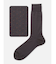 【Tabio MEN】ピンドットレギュラーソックス(27.0～29.0cm)