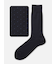 【Tabio MEN】ピンドットレギュラーソックス(27.0～29.0cm)
