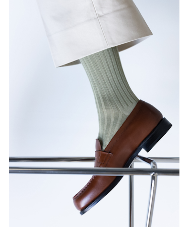 【Tabio MEN】オーセンティック4×2リブソックス