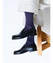 【Tabio MEN】オーセンティック4×2リブソックス