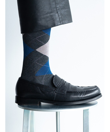 【Tabio MEN】Tabio chic アーガイルレギュラーソックス