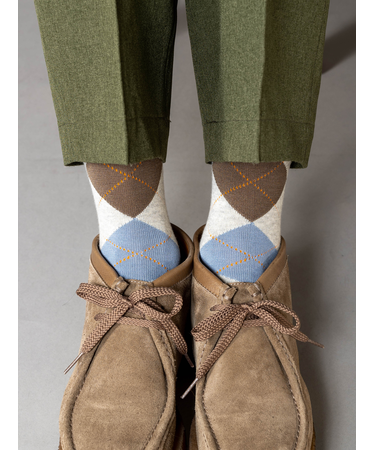 【Tabio MEN】Tabio chic アーガイルレギュラーソックス