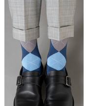 【Tabio MEN】Tabio chic アーガイルレギュラーソックス