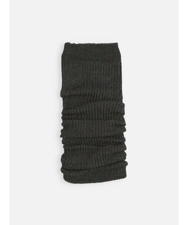 毛混１×２リブレッグウォーマー