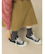 ラムウールリブベタショートソックス