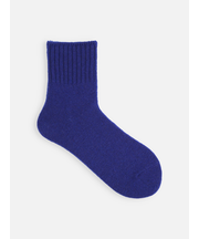 ラムウールリブベタショートソックス