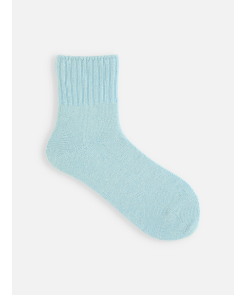 ラムウールリブベタショートソックス