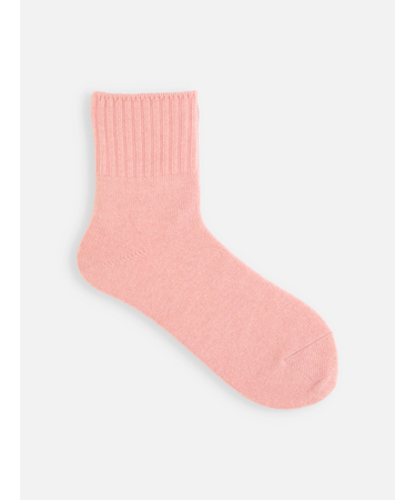 ラムウールリブベタショートソックス