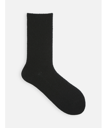 ラムウール1×1リブソックス