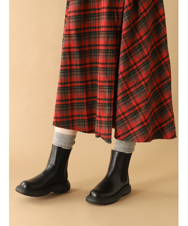 ラムウール1×1リブソックス