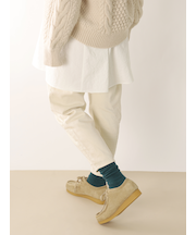 ラムウール1×1リブソックス