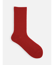 ラムウール1×1リブソックス