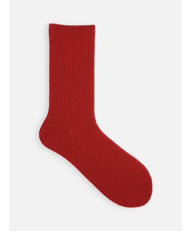 ラムウール1×1リブソックス