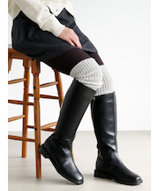 リブバルキーロングレッグウォーマー