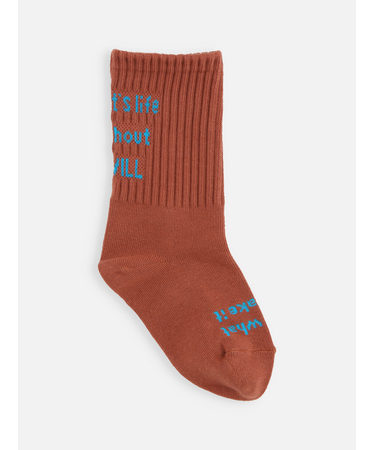 キッズ メッセージロゴソックス16～18cm