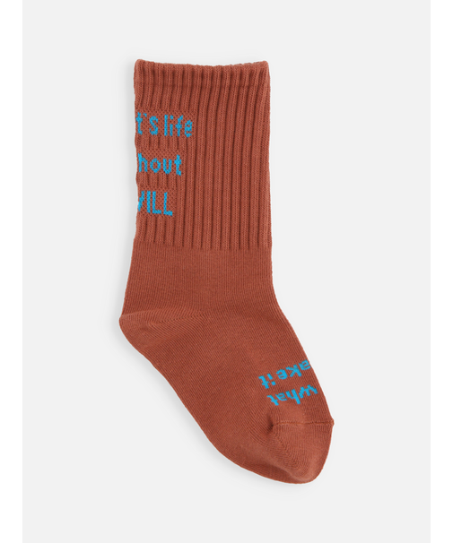 キッズ メッセージロゴソックス16～18cm