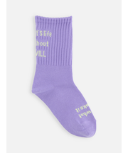 キッズ メッセージロゴソックス19～21cm