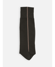毛混バックシームソックス(25.0~27.0cm)