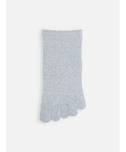 【絹肌Labo】絹紬糸五本指引き揃えショートソックス