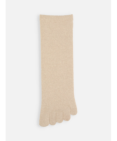 【絹肌Labo】絹紬糸五本指引き揃えソックス