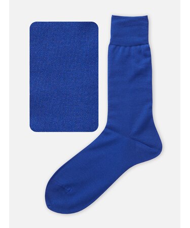 【Tabio MEN】綿100％ベタソックス(25.0cm～25.0cm)