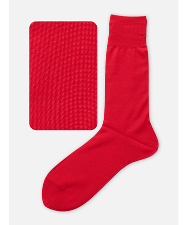 【Tabio MEN】綿100％ベタレギュラーソックス 25cm