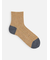 【Tabio MEN】 WOOLネップ２面切替ショートソックス